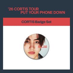 CORTIS PYPD Tour Badge Mirror Keychain