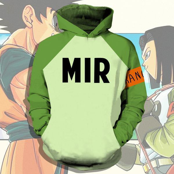 Men's Anime All Over 3D Print Loose Hoodie