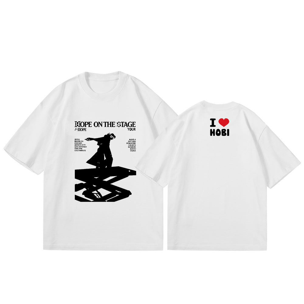 J-Hope Double-Sided Print Casual Tee