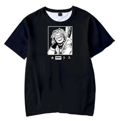 Unisex Anime Graphic Short-sleeved Loose Tee