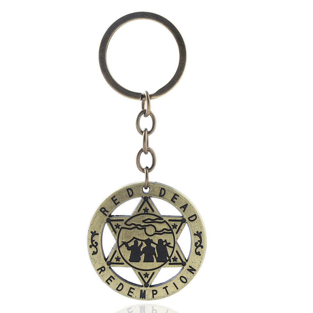 Game Logo Keychain Pendant