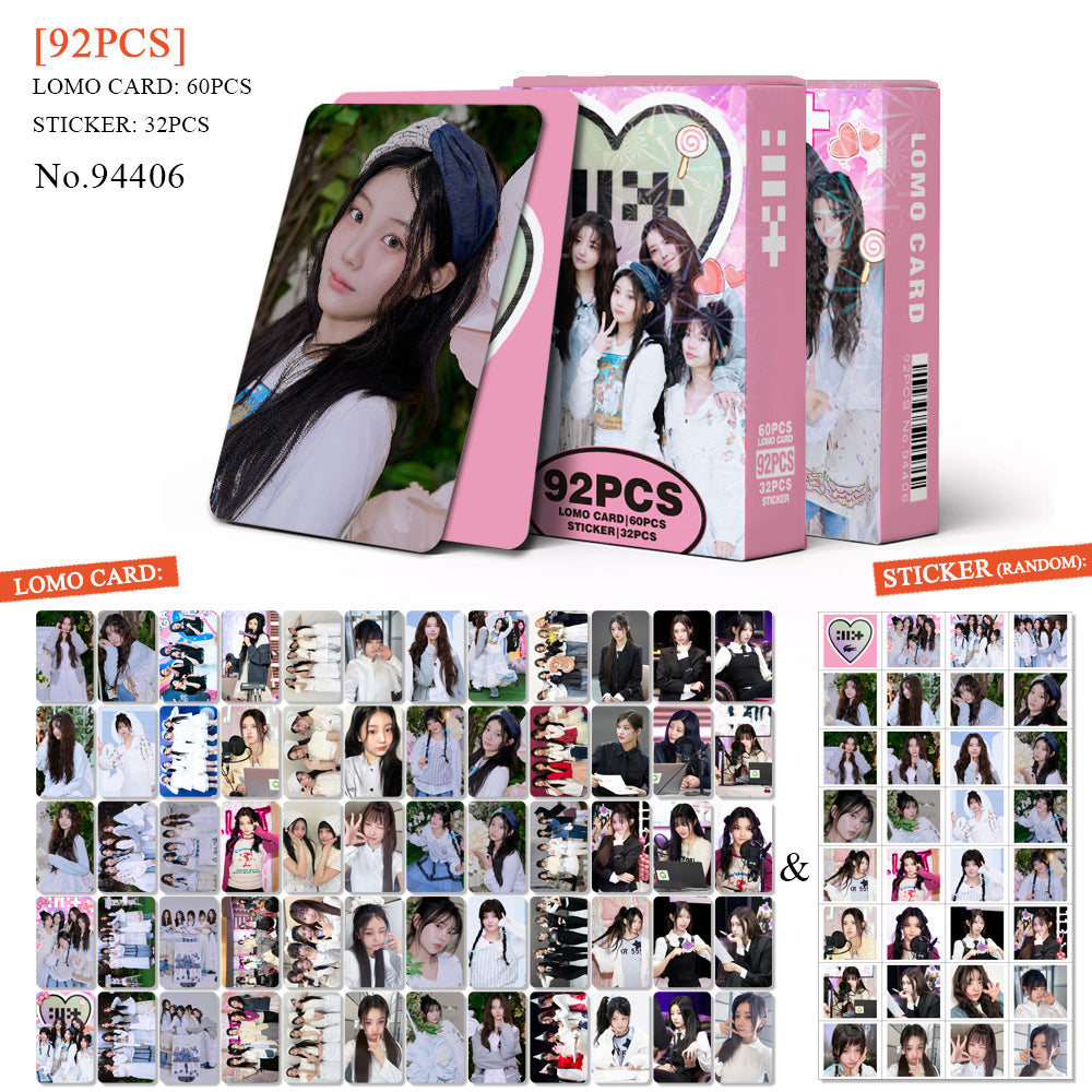 92PCS ILLIT Photocard Sticker