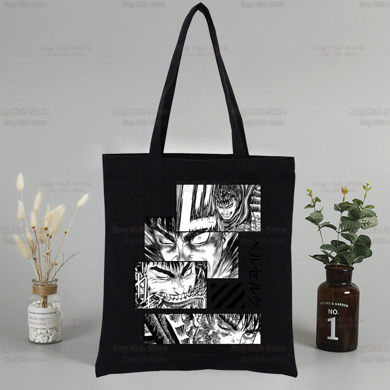 Guts Anime Printed Canvas Tote Bag