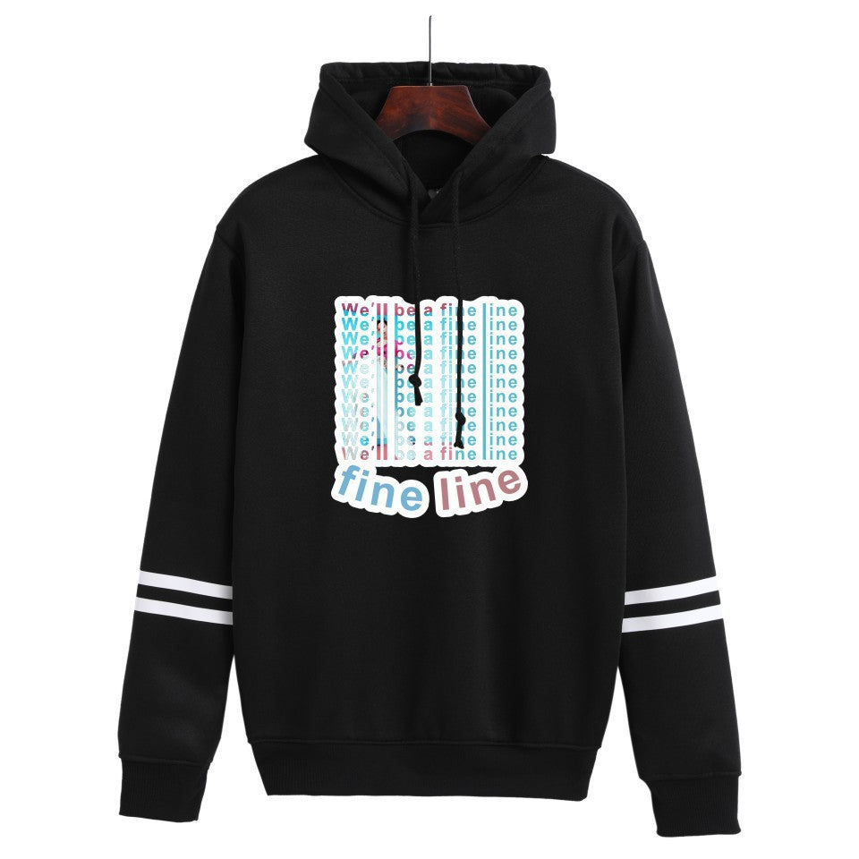 Unisex Casual Harry FINE LINE Loose Hoodie