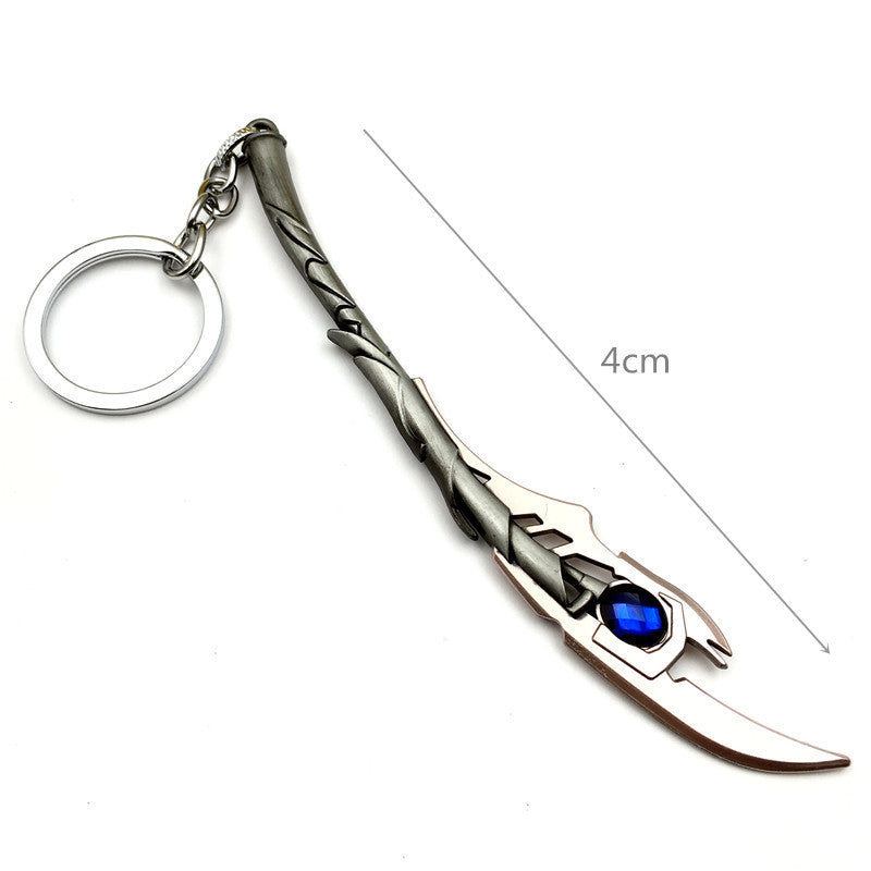 Trendy Loki Scepter Keychain Pendant