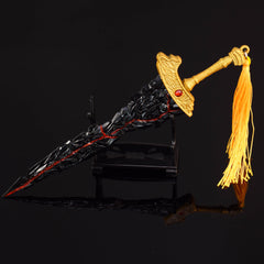 ER Maliketh's Black Blade Sword Model 8.66-Inch Metal Craft Sword
