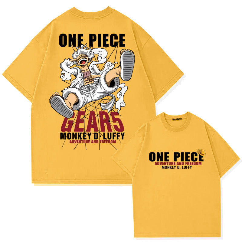 Luffy Cotton Short-sleeved T-shirt