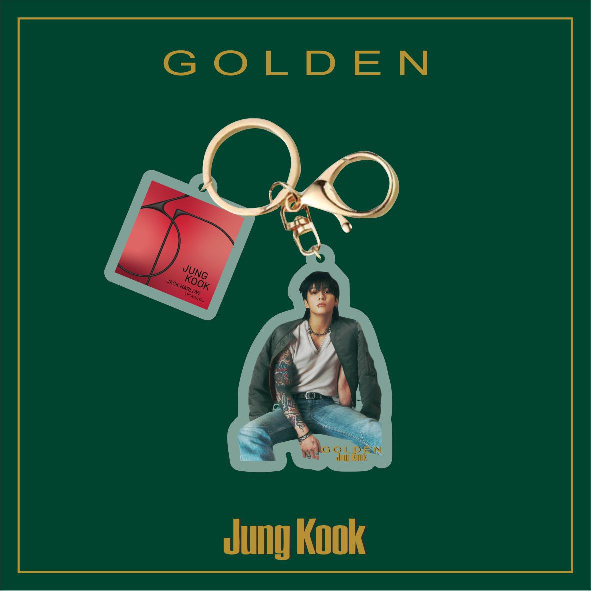 JK Album Acrylic Keychain Pendant