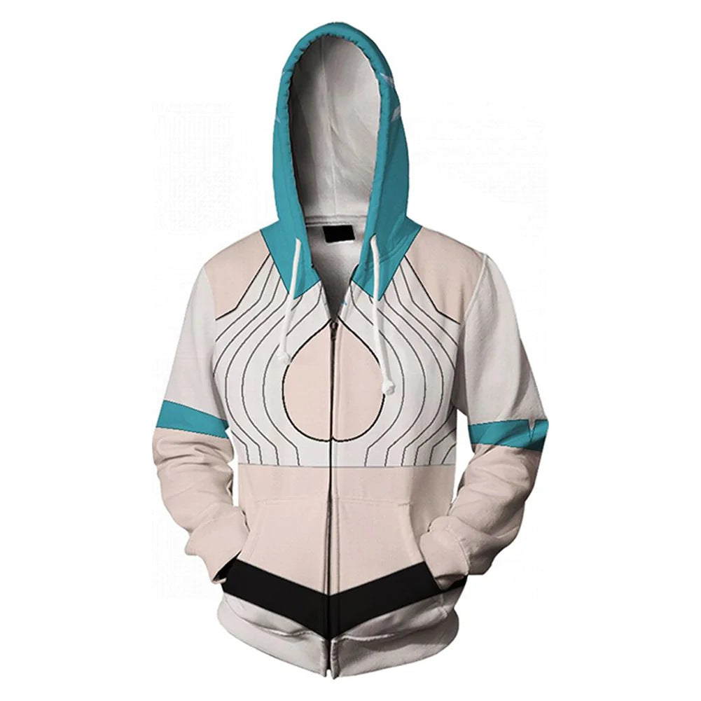 Unisex Anime Digital Print Cosplay Hoodie