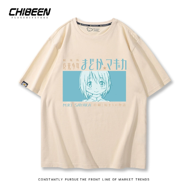 Women's Anime Print Half Sleeve T-shirt