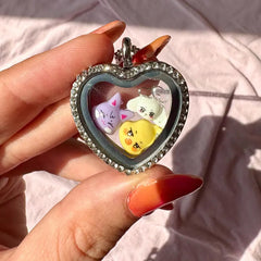 SKZ Doll Openable Clavicle Necklace