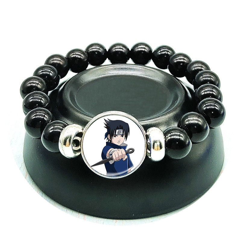 Anime Time Gemstone Beaded Bracelet