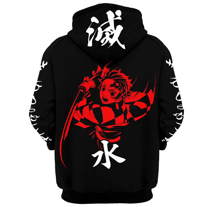 Unisex Demon 3D Print Pullover Cosplay Hoodie