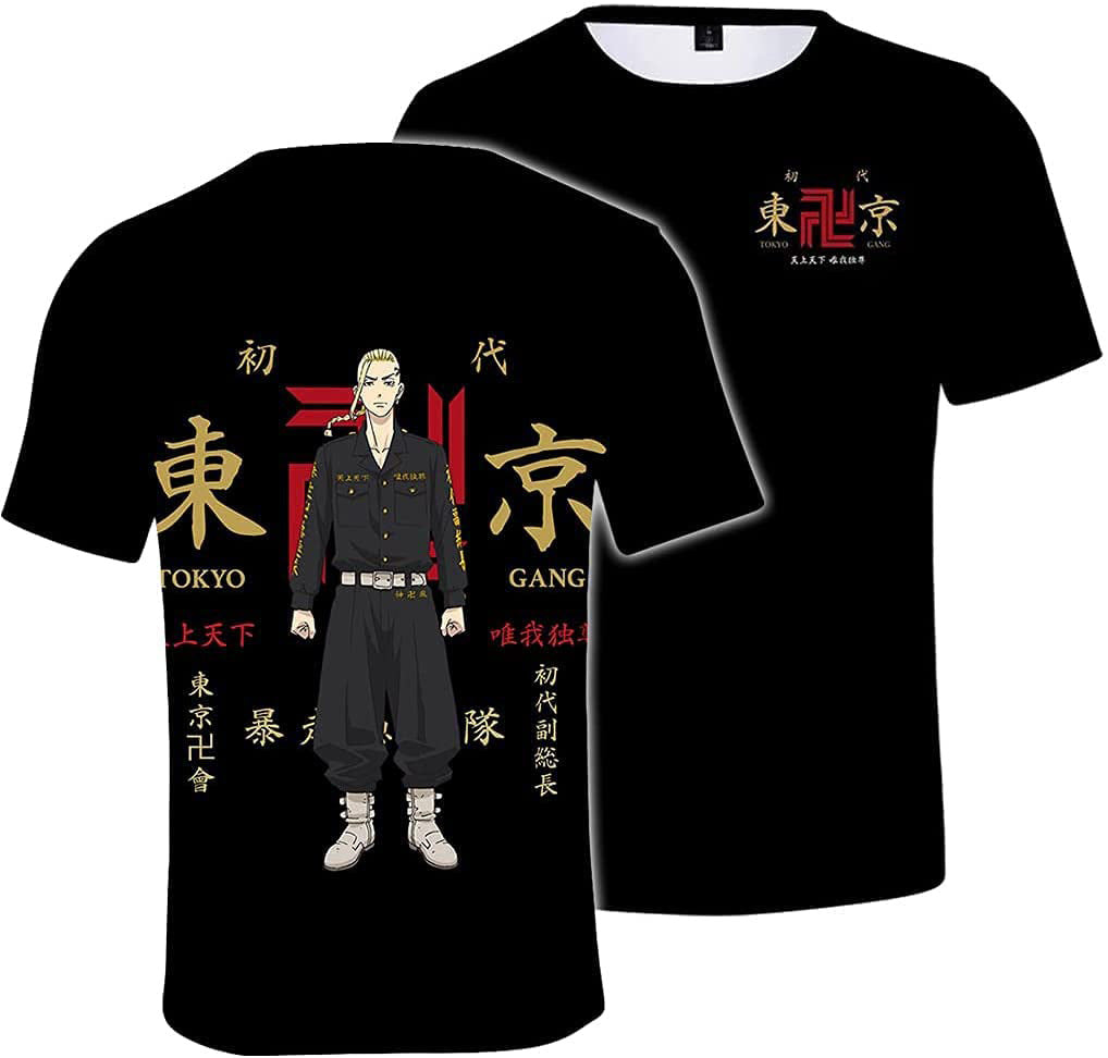 Tokyo Anime Cosplay Short-sleeved T-shirt