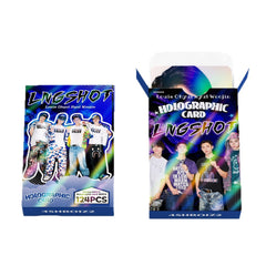 124PCS LNGSHOT Holographic Photocard Sticker
