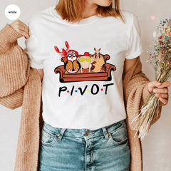 Funny Pivot Friends Aesthetic T-Shirt