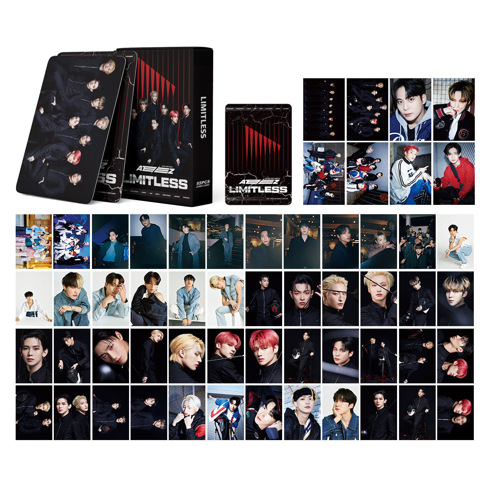 55 KPOP Album Lomo Cards