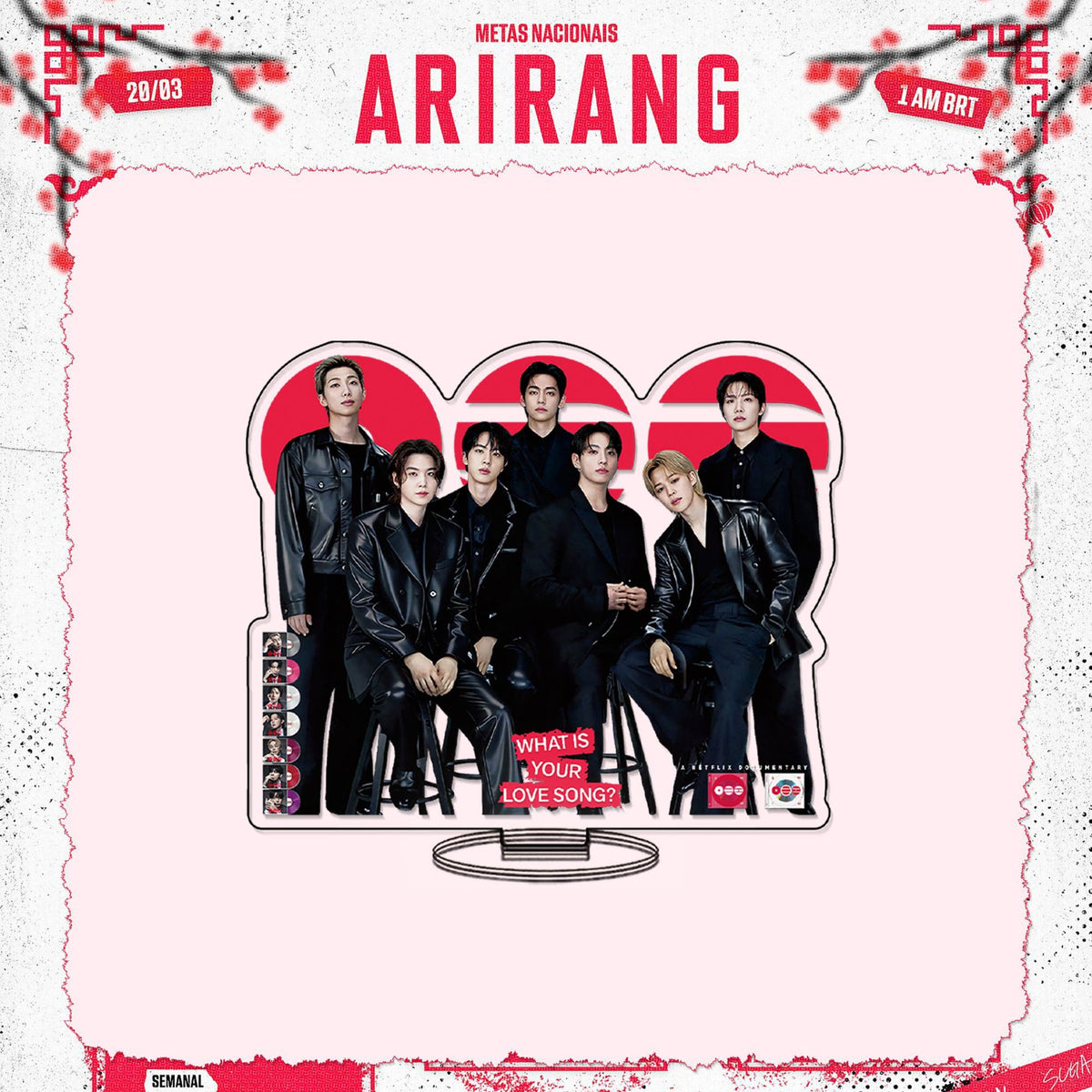 ARIRANG Acrylic Figurine Ornaments