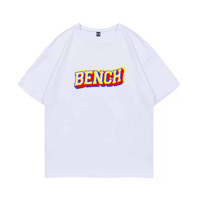 BAEKHYUN Round Neck Casual Letter T-shirt