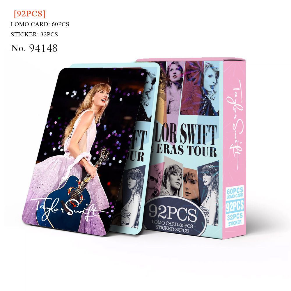 92pcs Taylor Photo Card Stickers