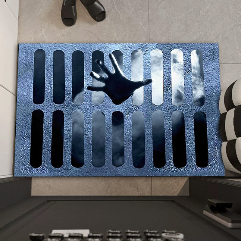 Scary 3D Doormat