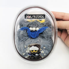 GD Cat PVC Portable Transparent Bag