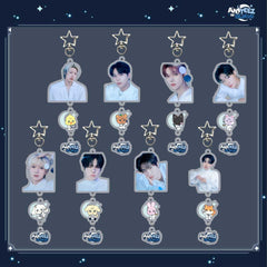 SAN MINGI WOOYOUNG Doll Acrylic Pendant Keyring