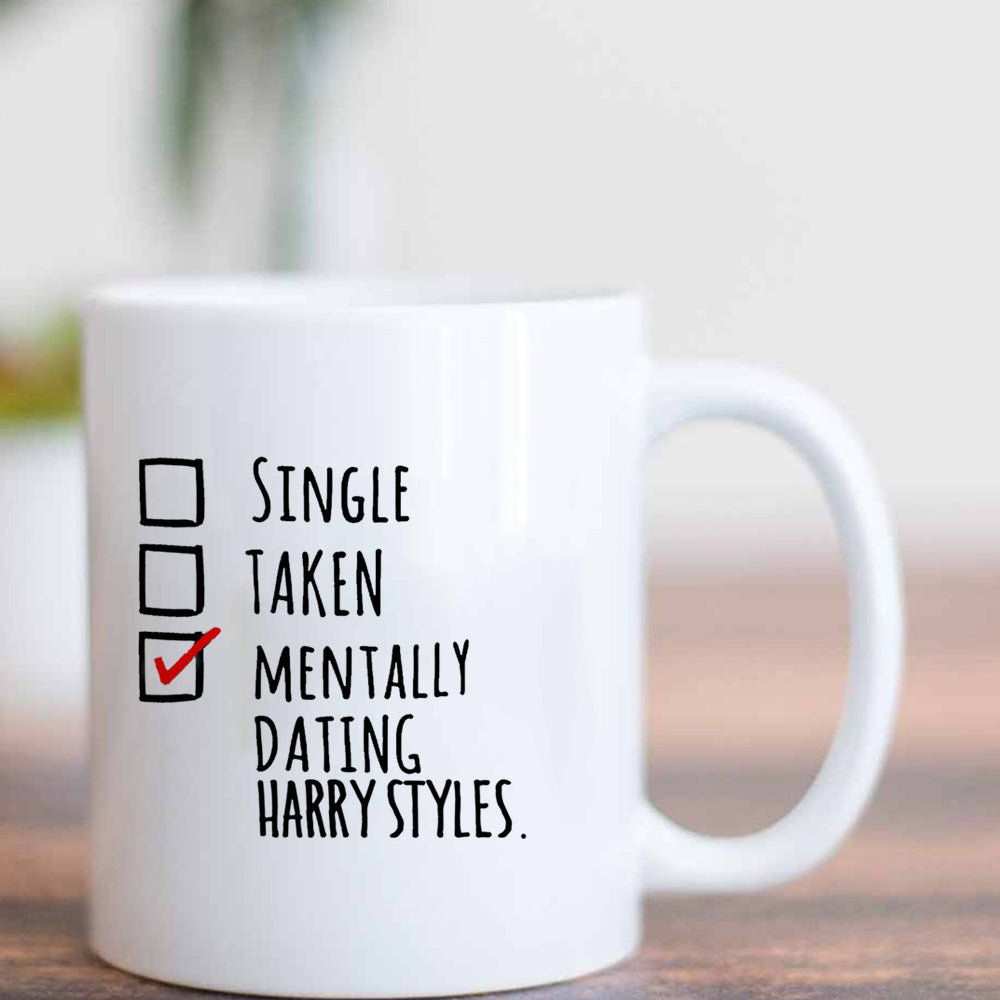 Harry Letter Printed Coffee Mug