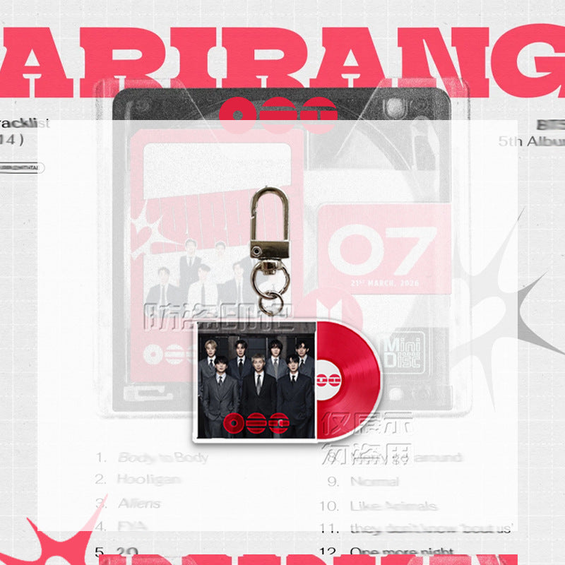 BANGTAN "ARIRANG" Vinyl Acrylic Keychain