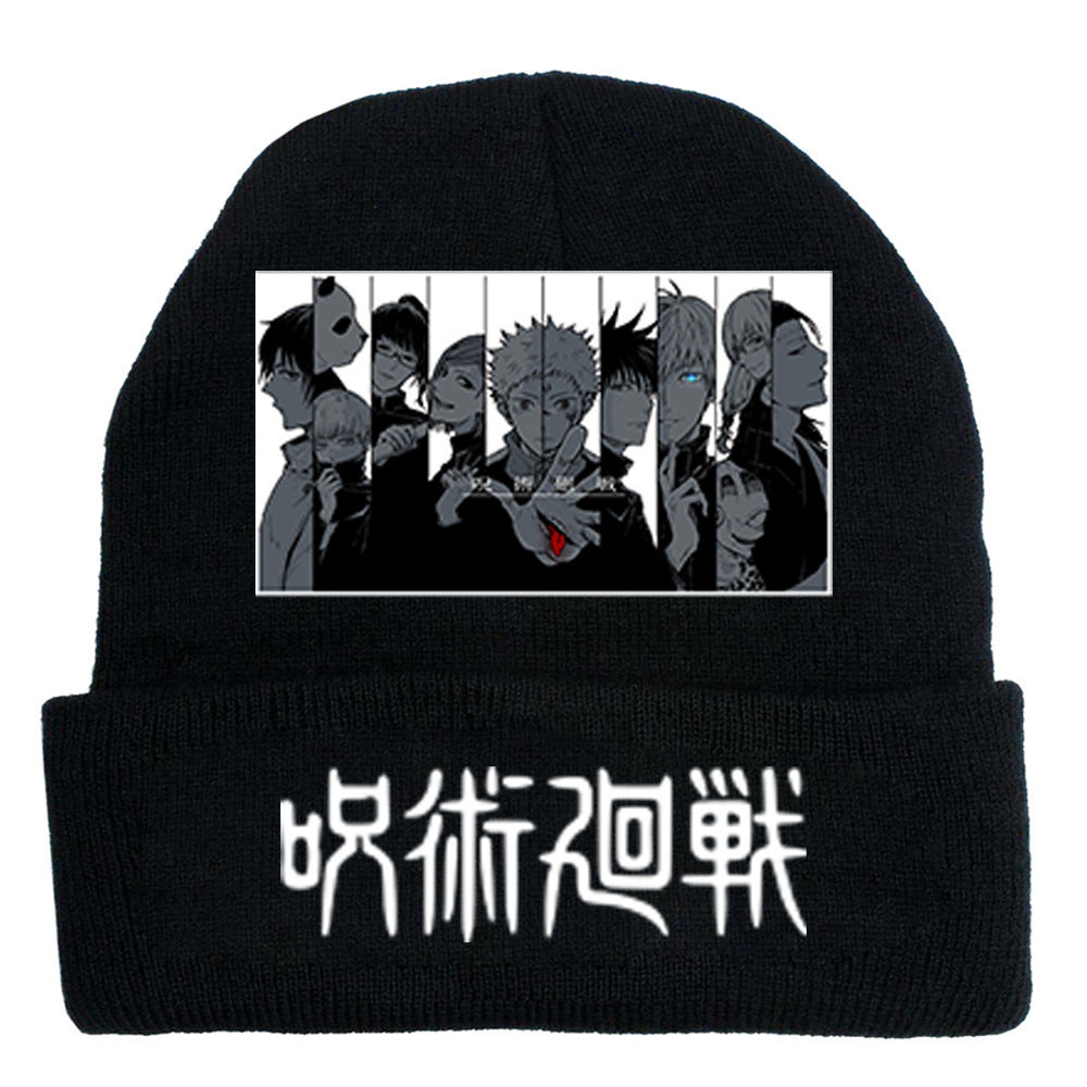 Casual Anime Gojo Warm Beanie