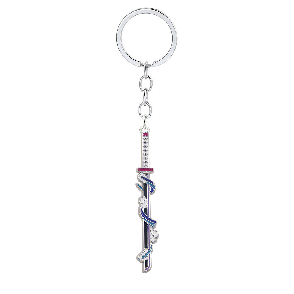 Anime Sword Metal Keychain Pendant