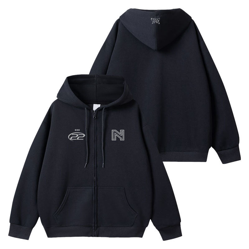 NM ChangeUpMIXXLab Printed Zipper Hoodie