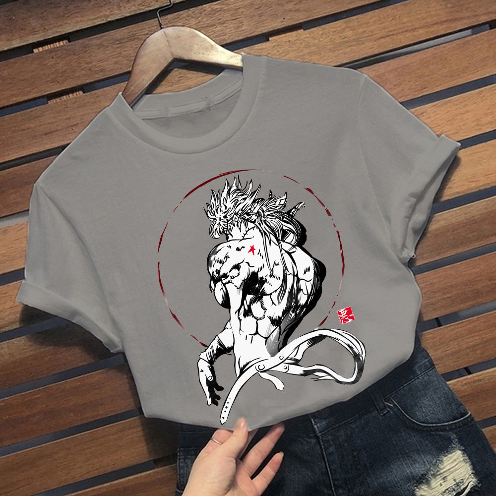 Casual JOJO Graphic Short Sleeve Summer Tee