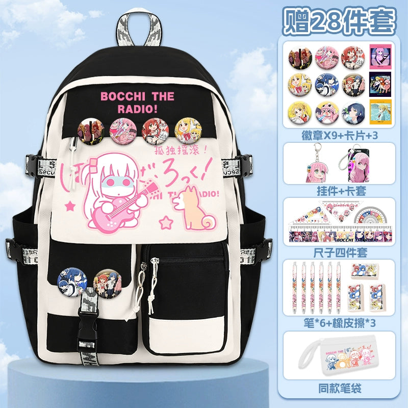 Large-capacity Anime Backpack Schoolbag