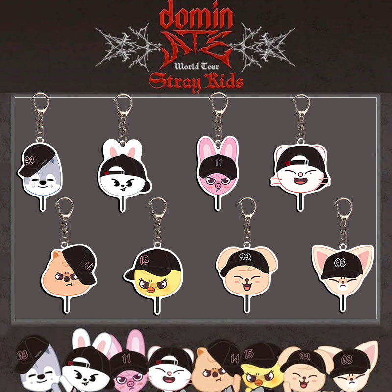 SKZ < DominATE JAPAN > Cartoon Key Ring Pendant