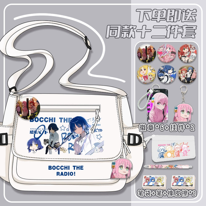 Cute Anime Crossbody Shoulder Backpack