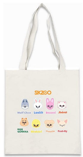 Cute Kpop Pattern Printed One Shoulder Canvas Bag