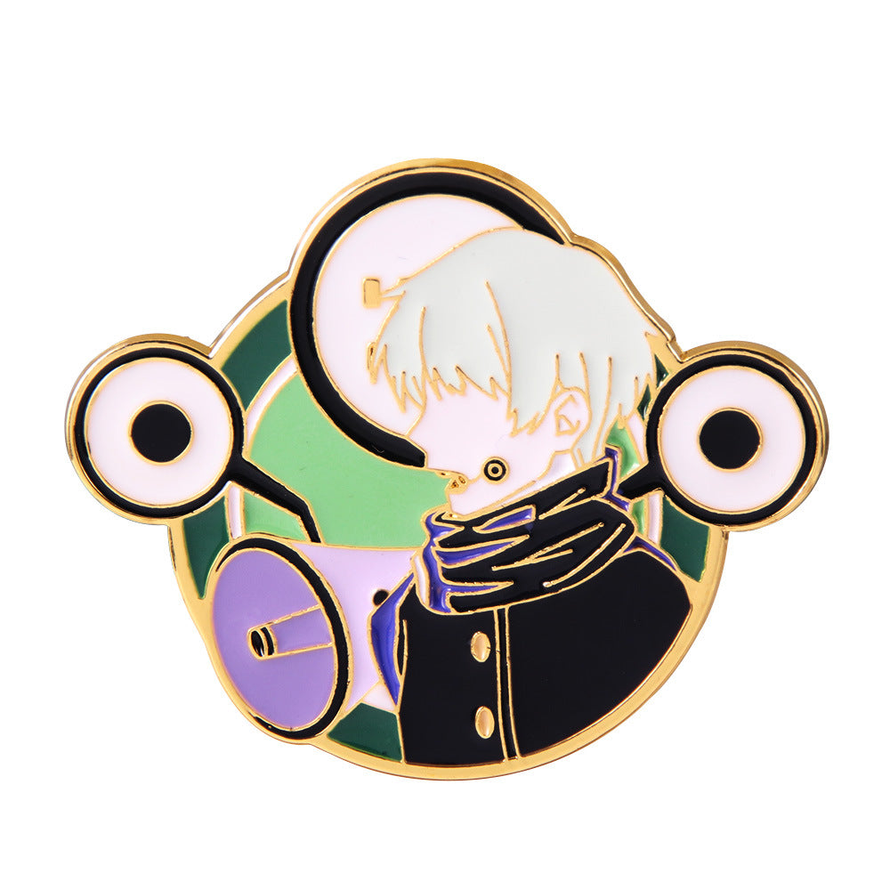 Anime Cartoon Character Brooch Keychain