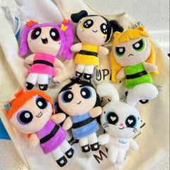 NJZ Plush Doll Keychain Pendant