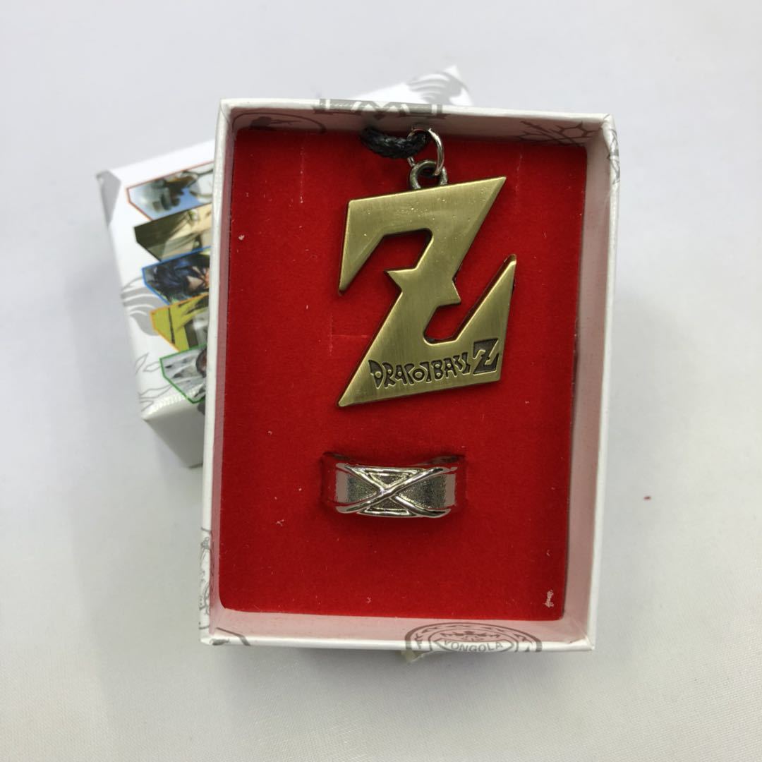 Goku Ring Necklace Box Set