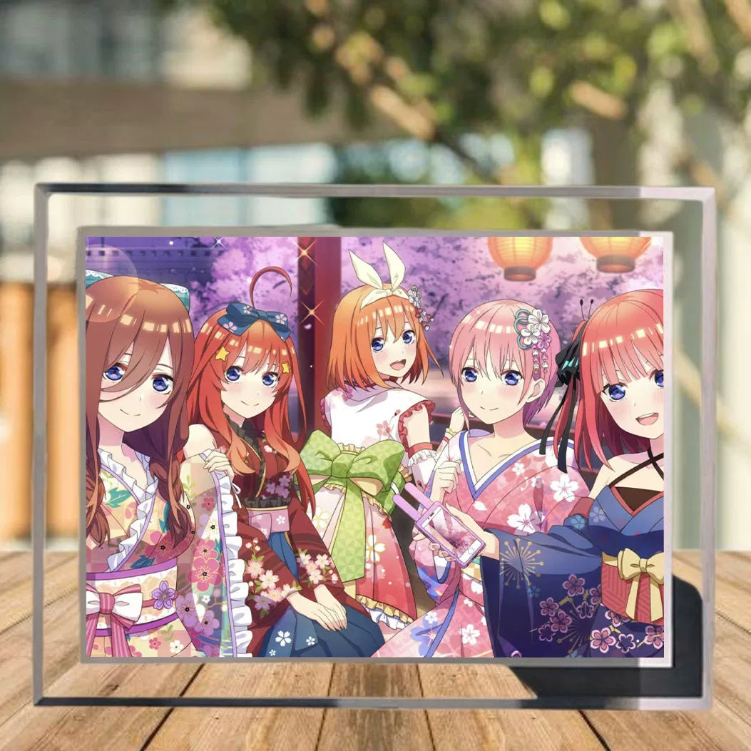 Nakano Anime Crystal Photo Frame