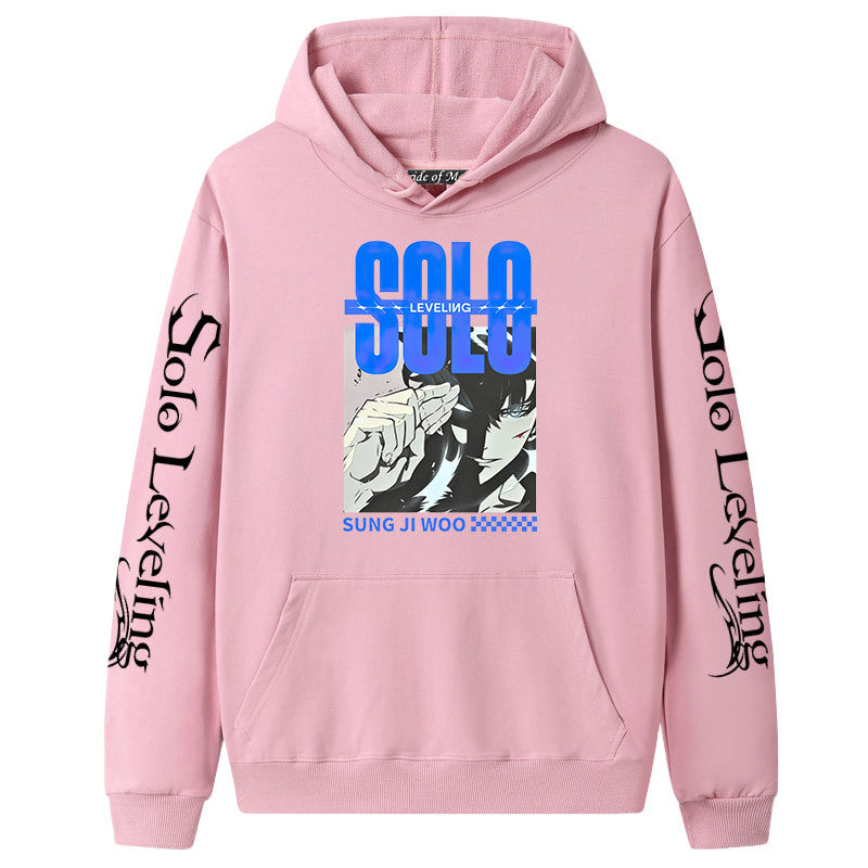 Unisex Manga Pattern Loose Hoodie