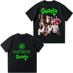 Korean Style KPOP Gnarly Graphic T-shirt