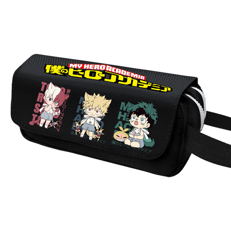 Trendy Anime Stationery Pencil Case