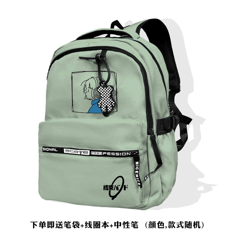 Chic Anime Backpack Outdoor Schoolbag