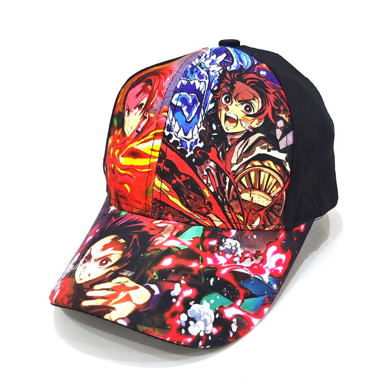 Casual Anime Print Baseball Cap