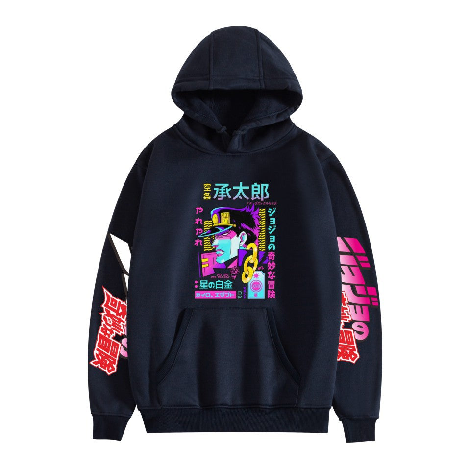 Unisex Anime Graphic Casual Loose Hoodie