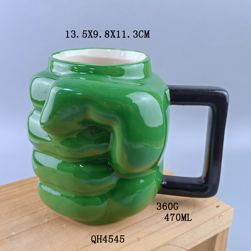 Hulk Fist Ceramic Cup