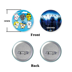 EN- THE SIN: BLISS Badge Pendant 2PCS