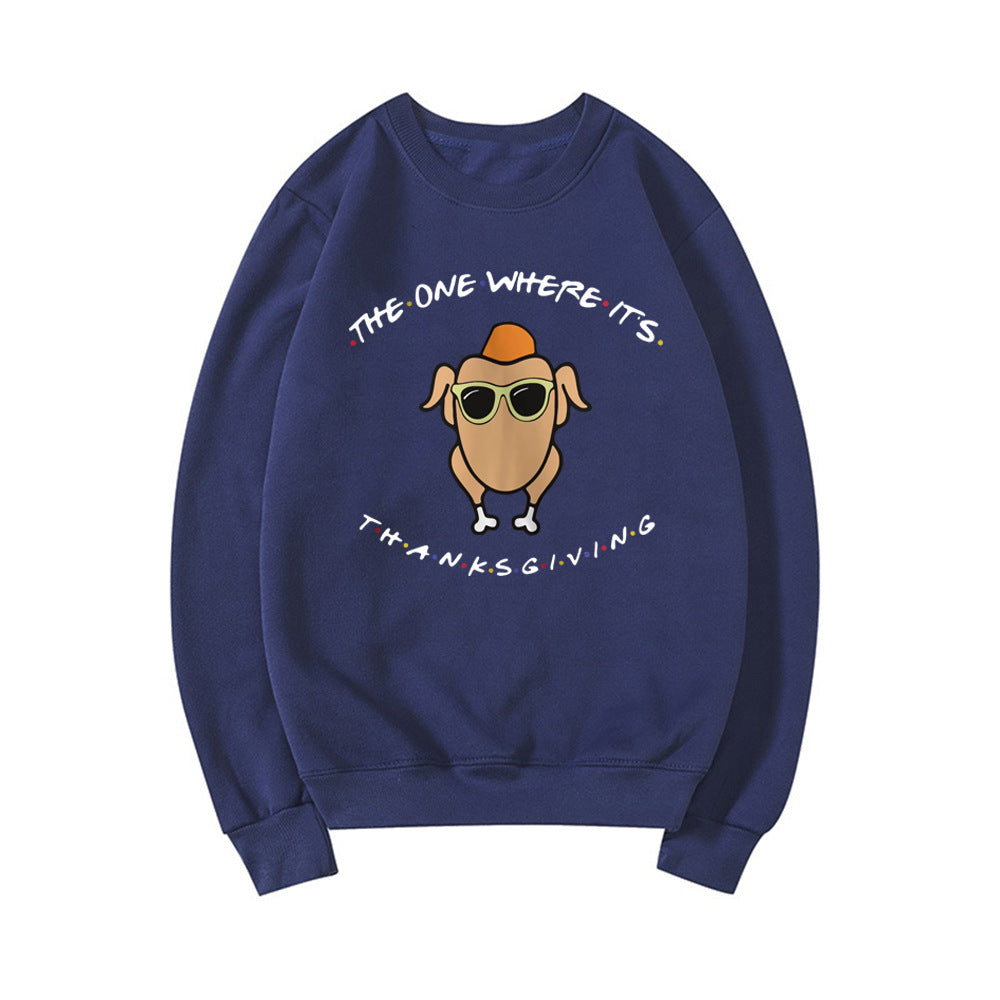 Friends Turkey The One Where It's Thanksgiving Sweatshirt